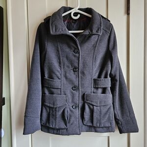 H&M Charcoal Utility Jacket